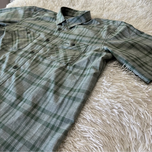 Orvis Classic Collection Green Plaid Short Sleeve XL Outdoor Shirt - Picture 11 of 14